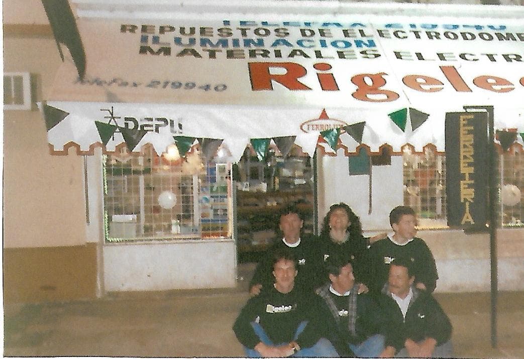 Rigelec en 1998: Materiales eléctricos